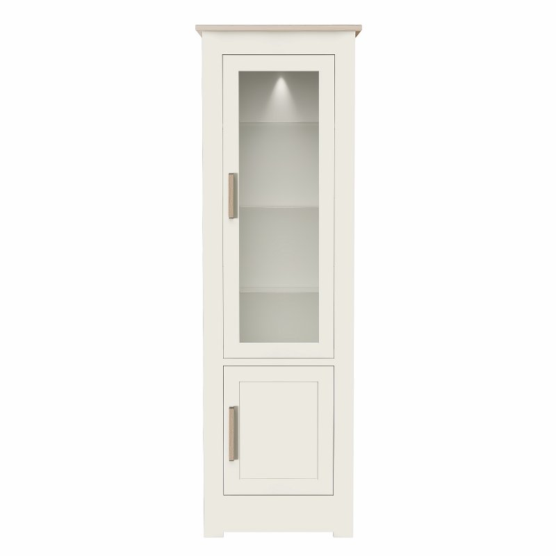 Hill and Hunter - Modo Narrow 2 Door Glazed Cabinet